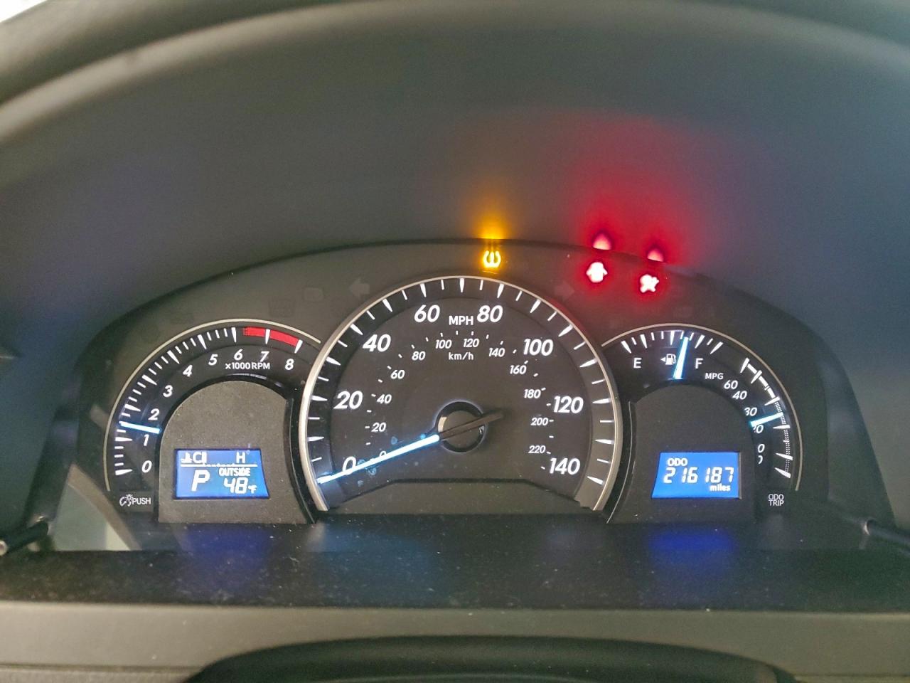 2012 TOYOTA CAMRY BASE photo 9