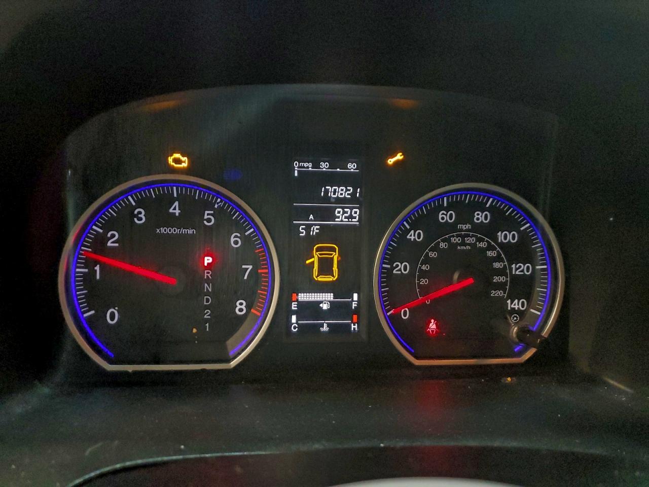 2009 HONDA CR-V EX photo 9