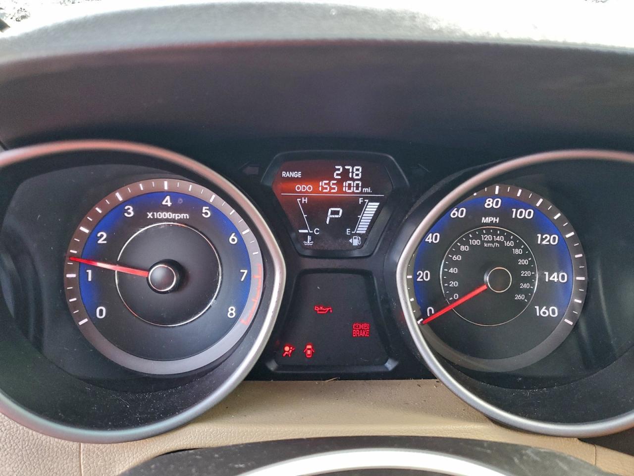 2013 HYUNDAI ELANTRA GLS photo 9
