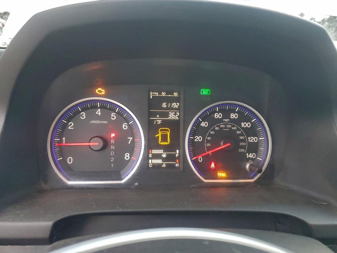 2009 HONDA CR-V EXL photo 9