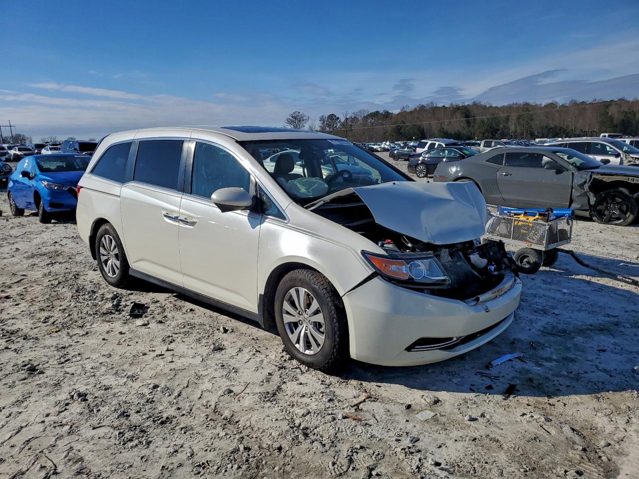 2016 HONDA ODYSSEY EXL photo 4