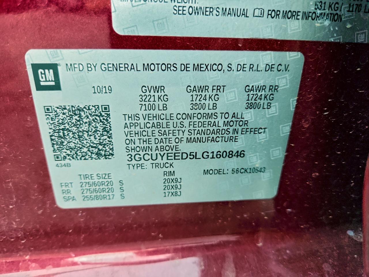 2020 CHEVROLET SILVERADO K1500 RST photo 12