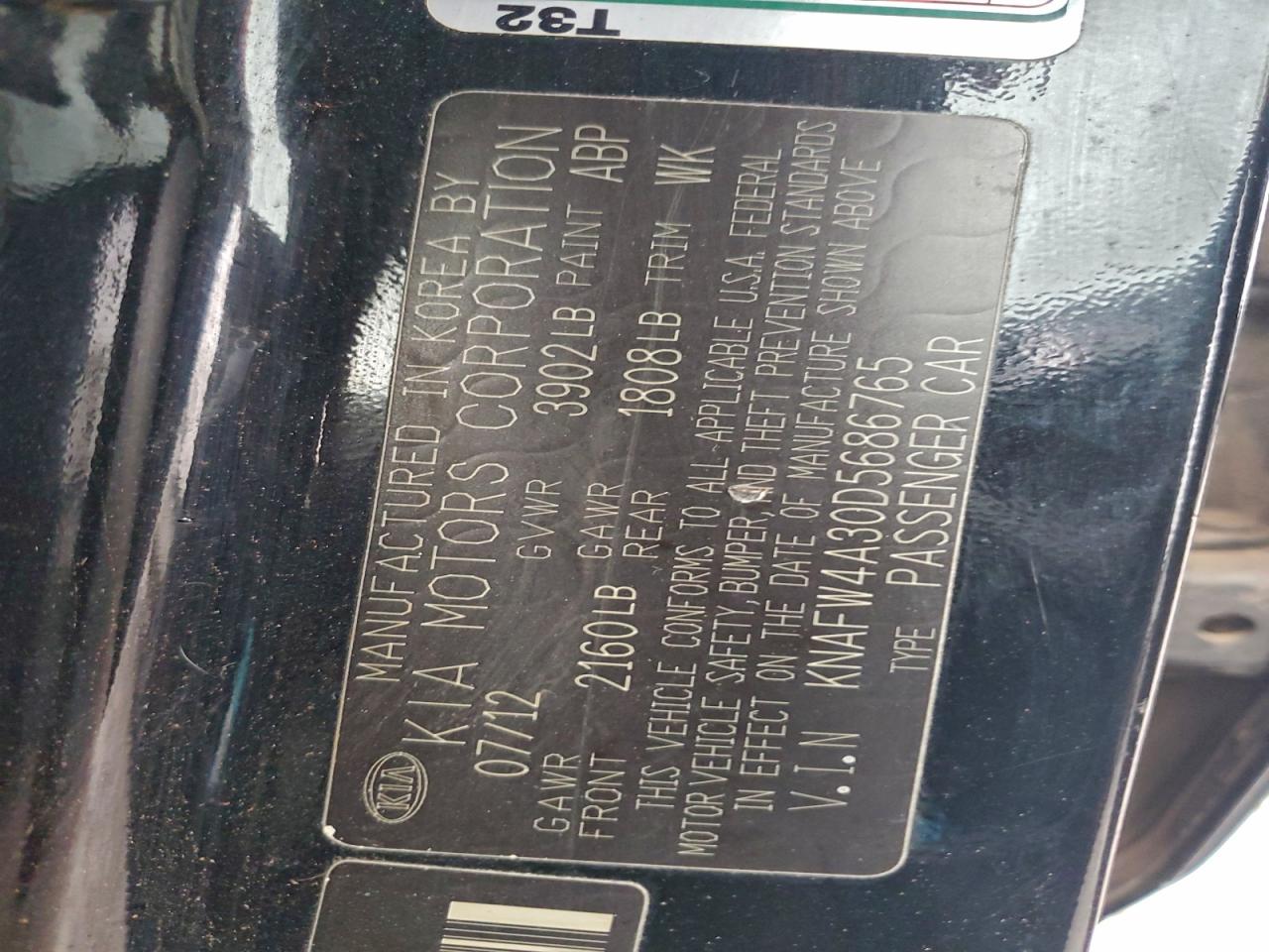 2013 KIA FORTE SX photo 34