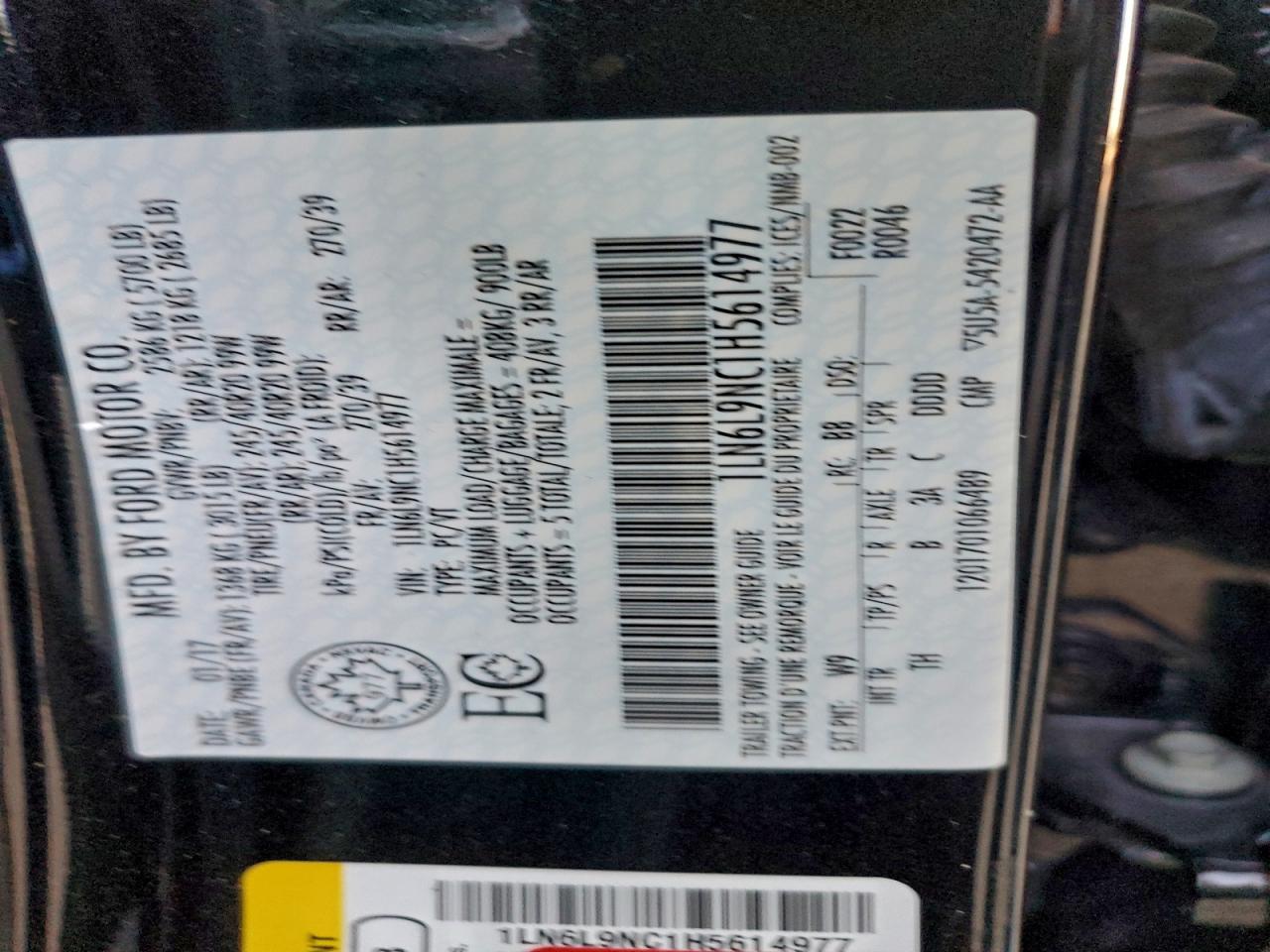 2017 LINCOLN CONTINENTAL RESERVE photo 12