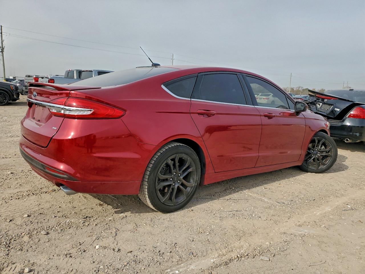 2018 FORD FUSION SE photo 3
