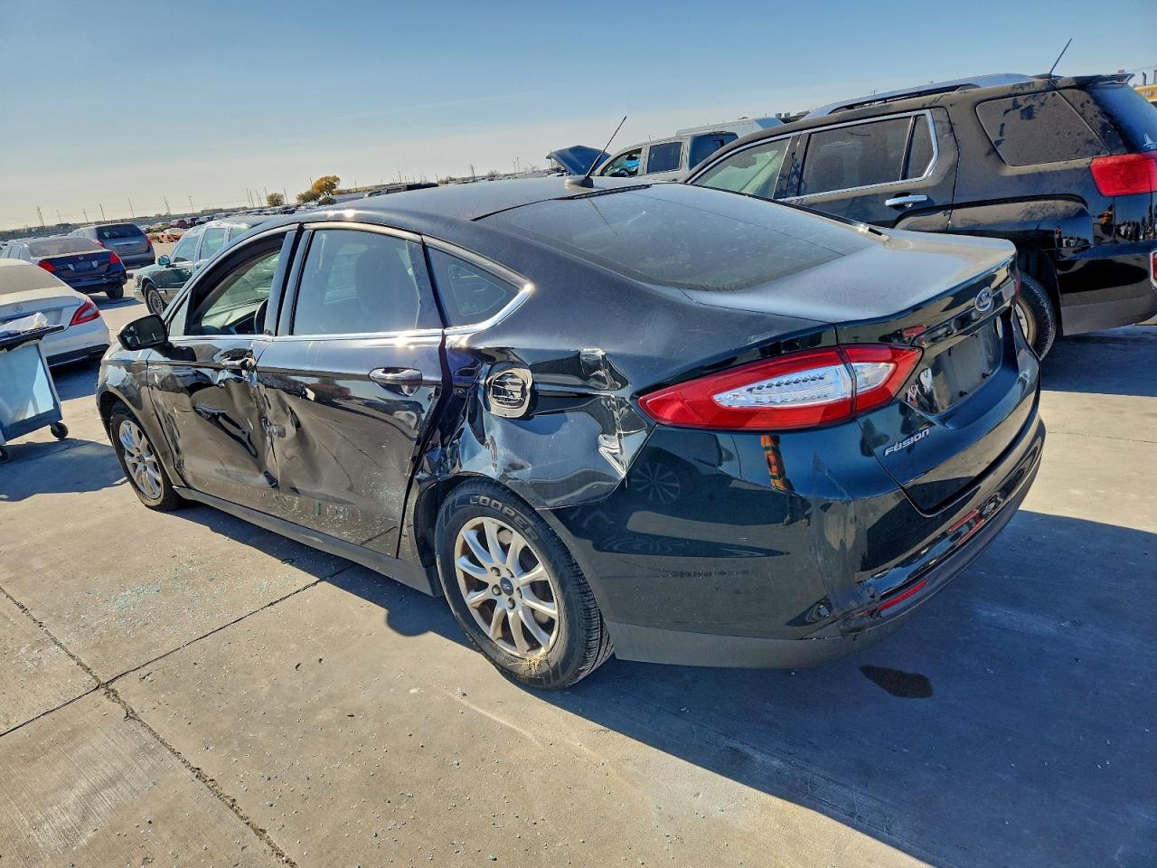 2016 FORD FUSION S photo 2
