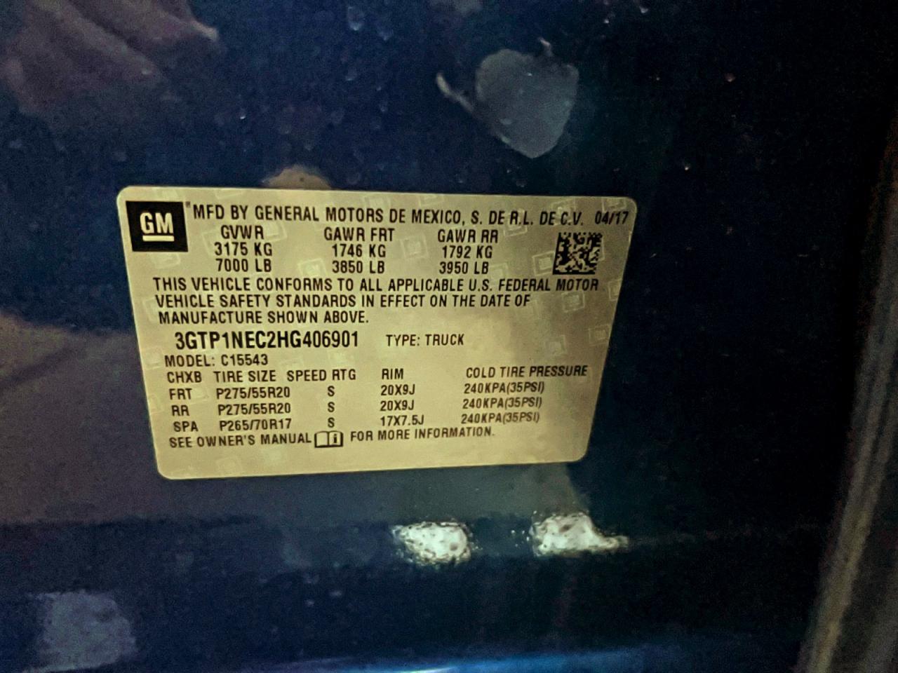 2017 GMC SIERRA C1500 SLT photo 10