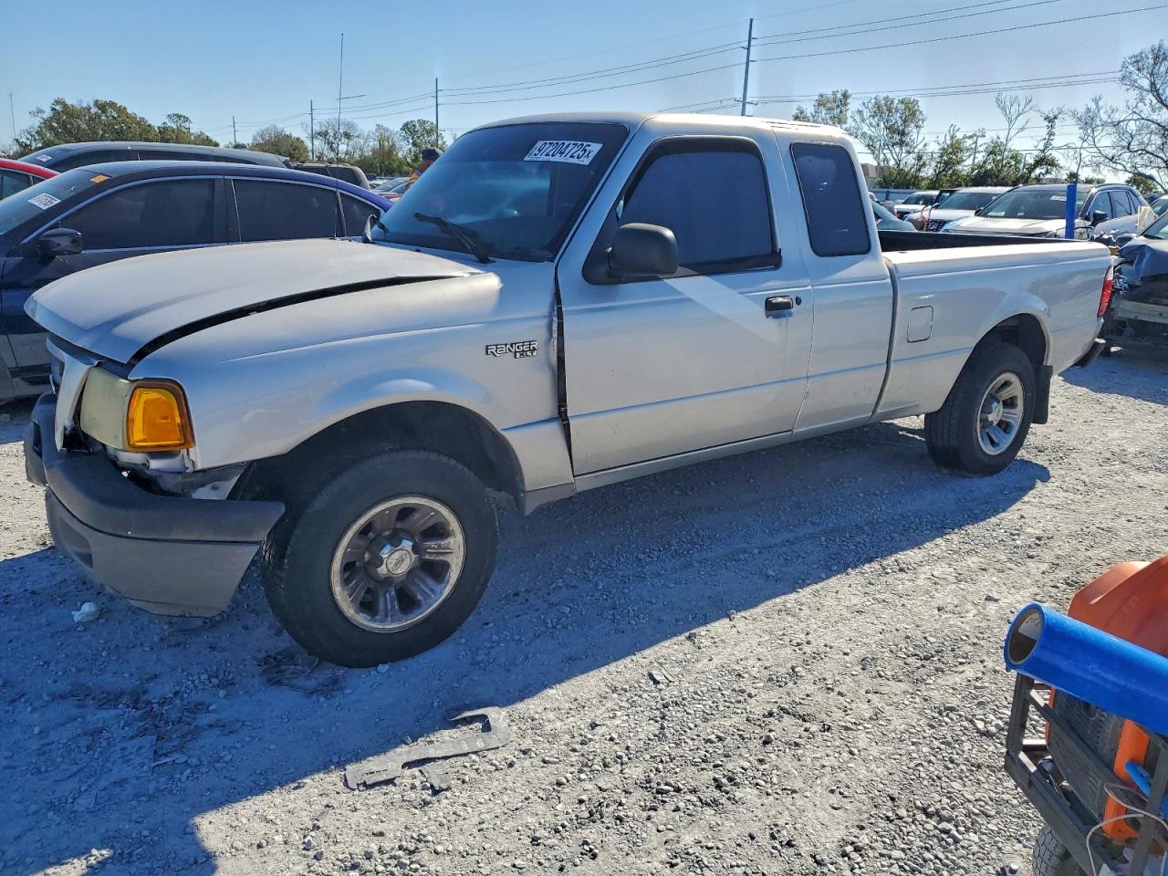 2003 FORD RANGER SUPER CAB — FRONT END damage — photo 1