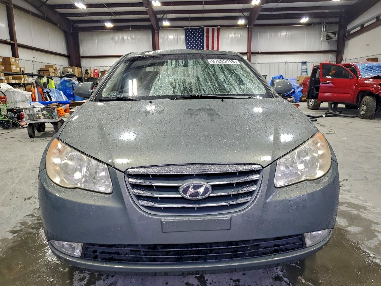 2010 HYUNDAI ELANTRA BLUE photo 5