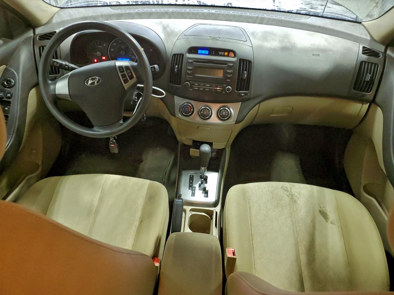2010 HYUNDAI ELANTRA BLUE photo 8