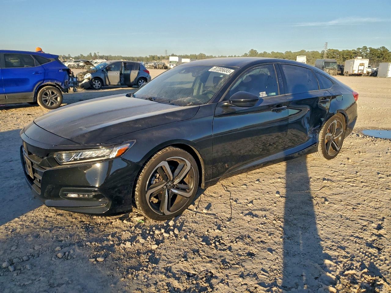 2018 HONDA ACCORD SPORT — SIDE damage — photo 1