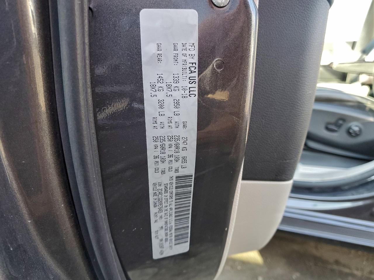 2019 CHRYSLER PACIFICA LIMITED photo 13