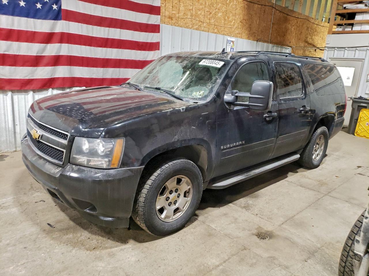 2012 CHEVROLET SUBURBAN K1500 LT — FRONT END damage — photo 1