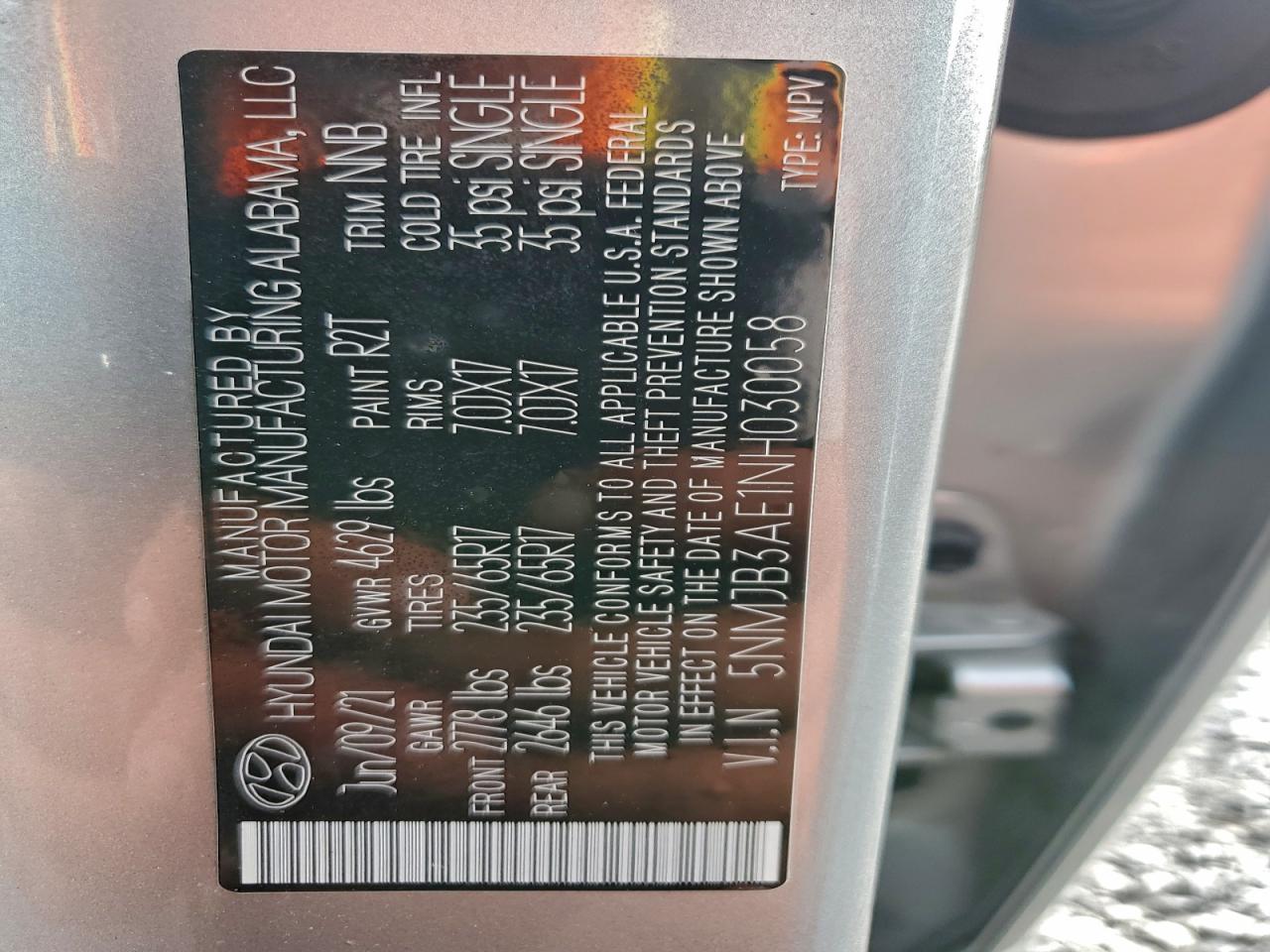 2022 HYUNDAI TUCSON SEL photo 13