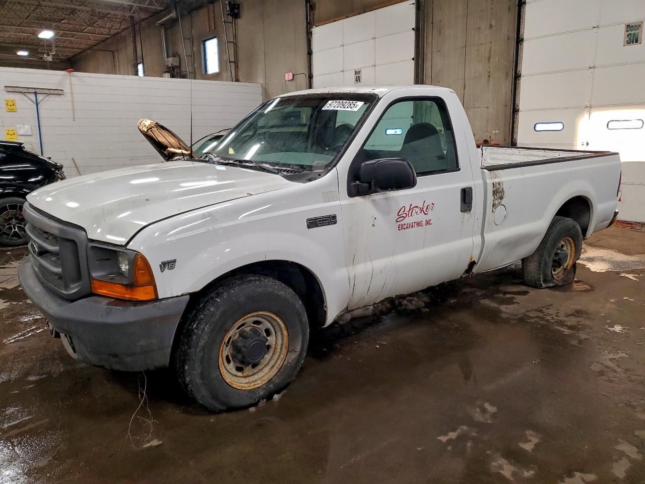 1999 FORD F250 SUPER DUTY — FRONT END damage — photo 1