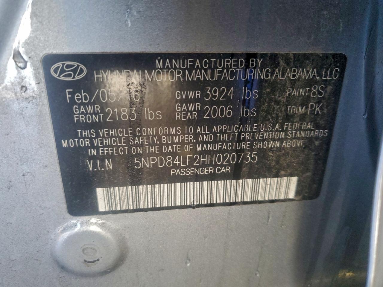 2017 HYUNDAI ELANTRA SE photo 13