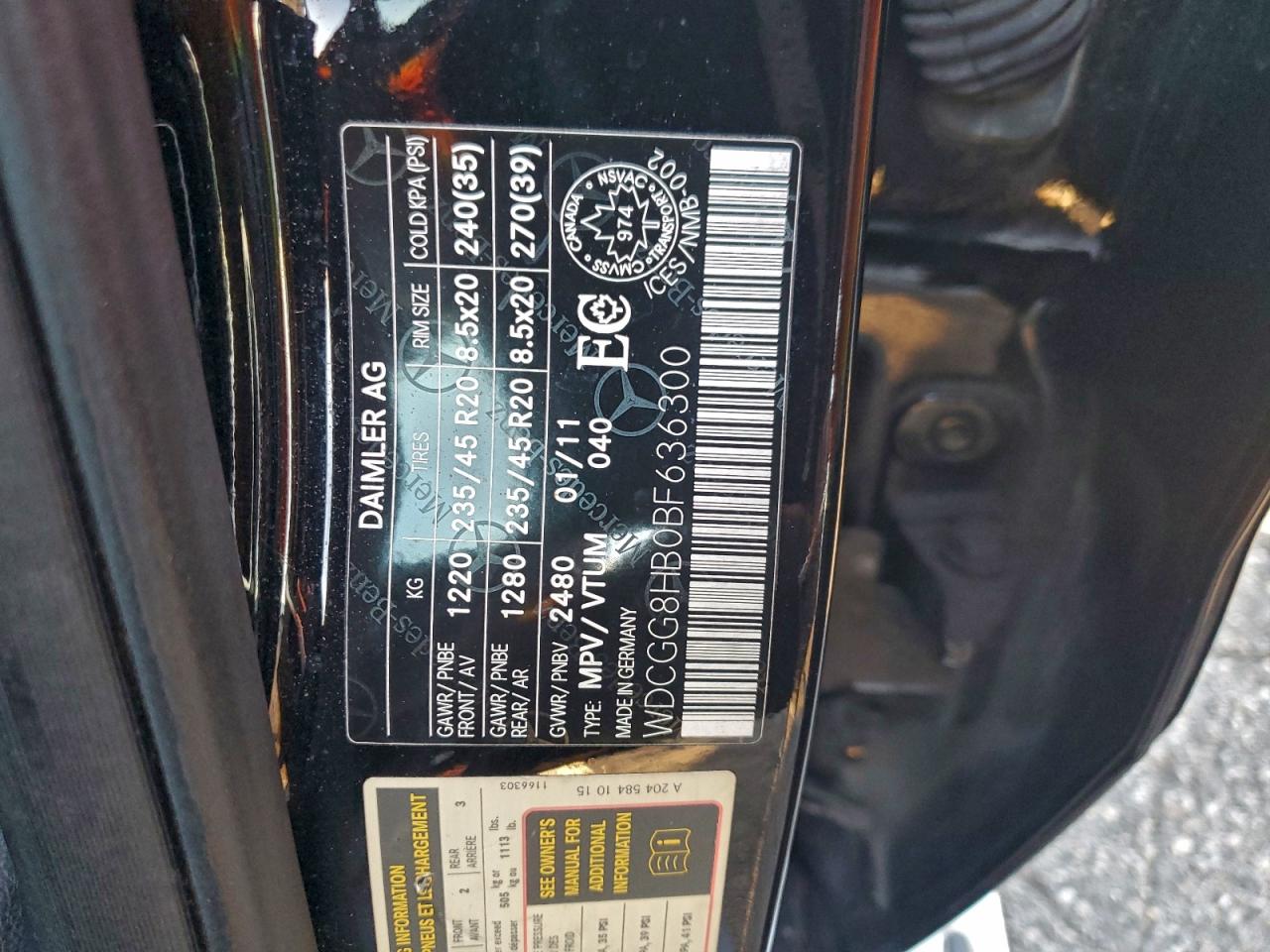 2011 MERCEDES-BENZ GLK 350 4MATIC photo 13