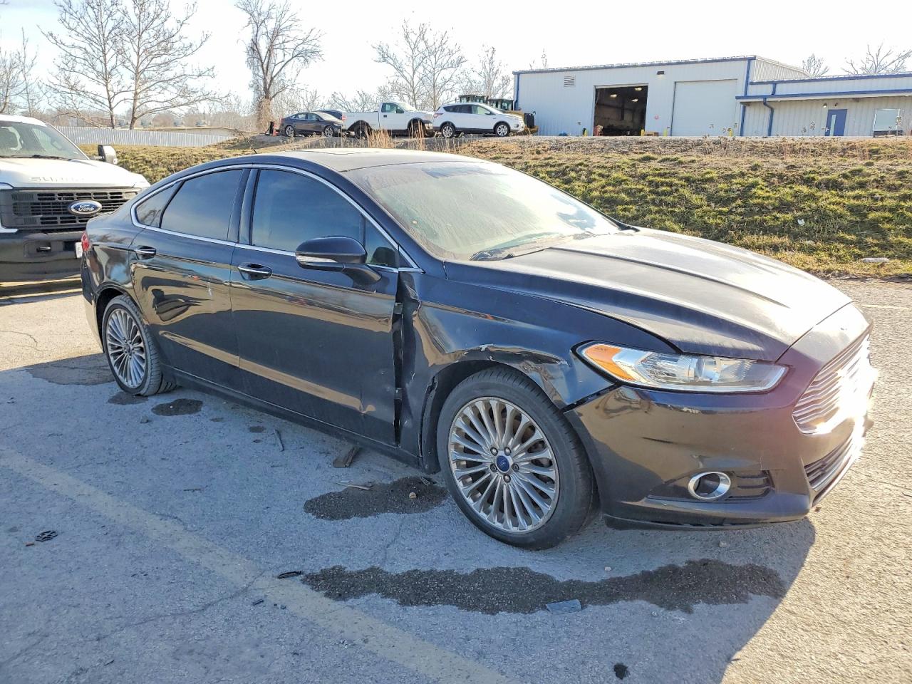 2014 FORD FUSION TITANIUM photo 4