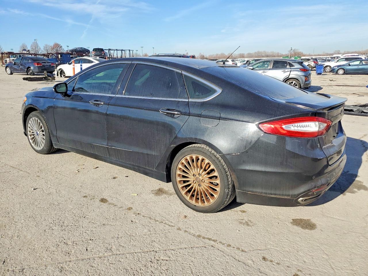 2014 FORD FUSION TITANIUM photo 2