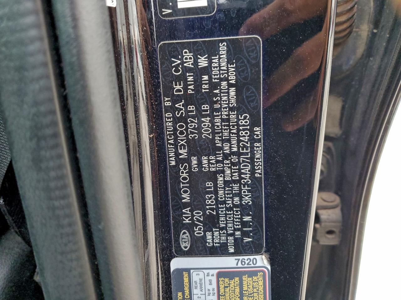 2020 KIA FORTE GT LINE photo 13