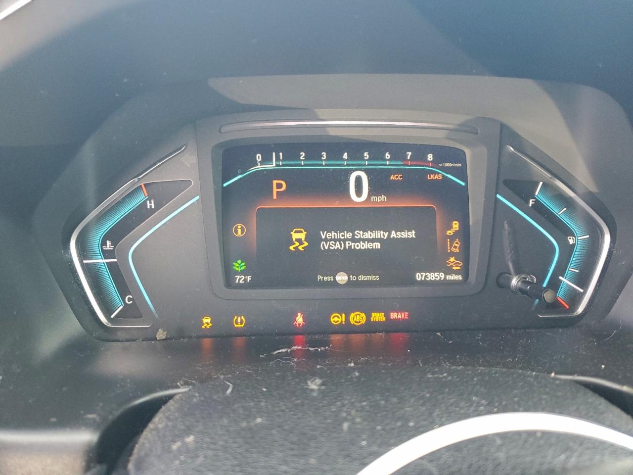 2019 HONDA ODYSSEY EXL photo 9