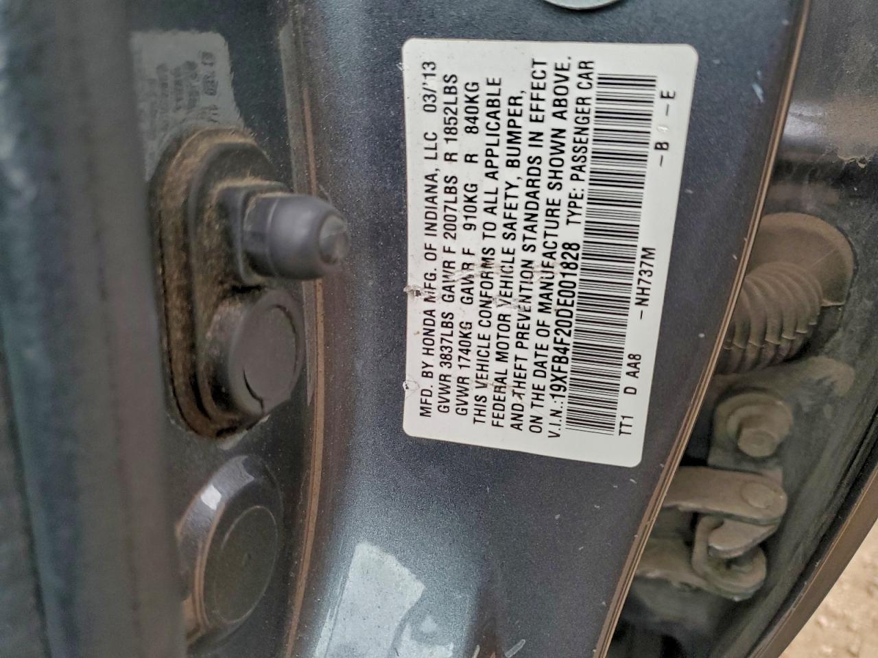 2013 HONDA CIVIC HYBRID photo 34
