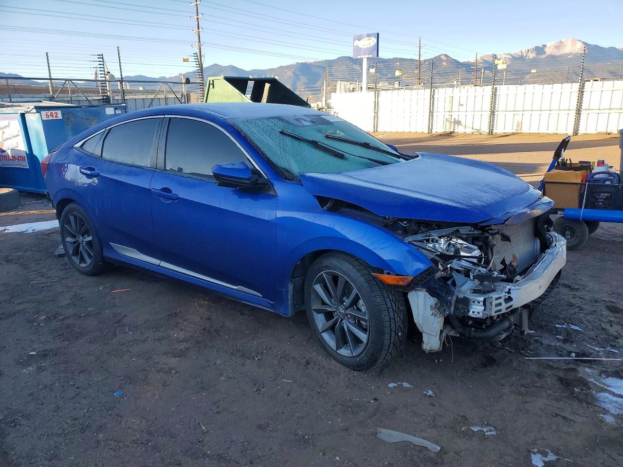 2020 HONDA CIVIC EX photo 10