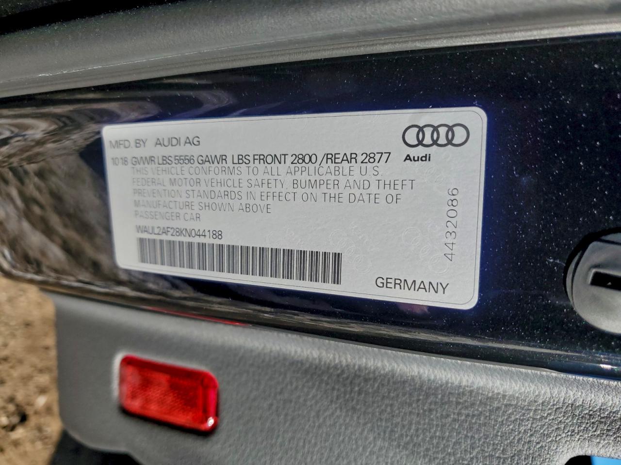 2019 AUDI A6 PREMIUM PLUS photo 23