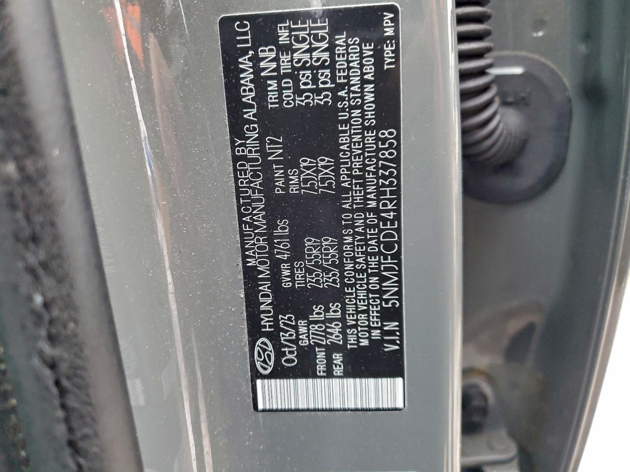 2024 HYUNDAI TUCSON SEL photo 13