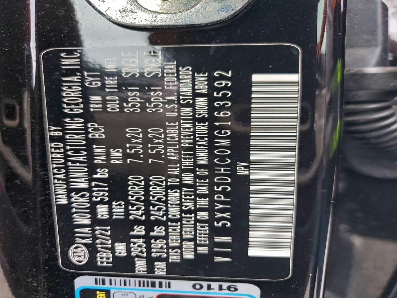 2021 KIA TELLURIDE SX photo 13
