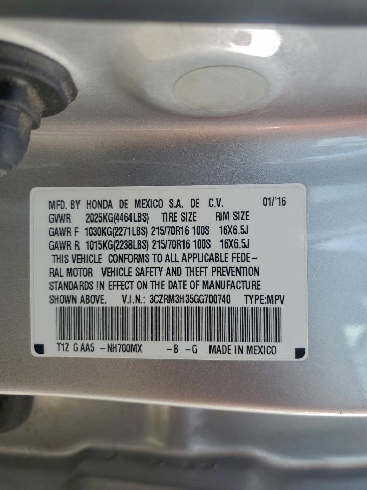 2016 HONDA CR-V LX photo 40