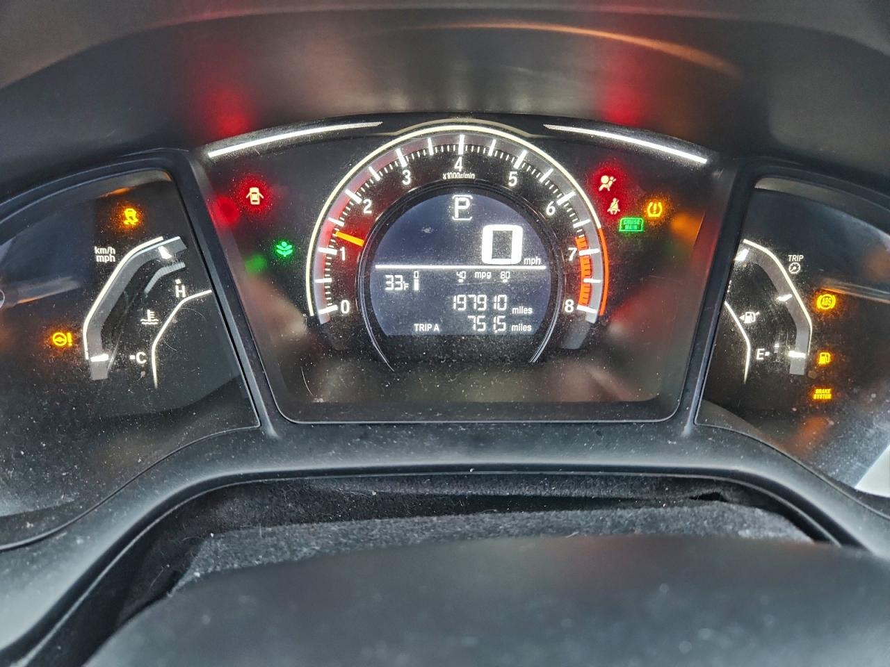 2016 HONDA CIVIC LX photo 9