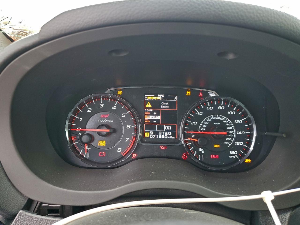 2018 SUBARU WRX STI LIMITED photo 17
