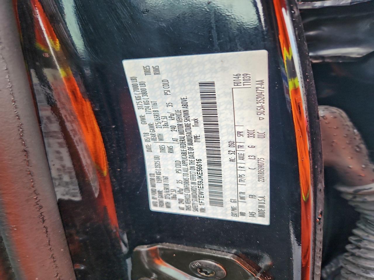 2018 FORD F150 SUPERCREW photo 37