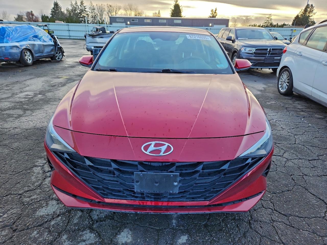 2023 HYUNDAI ELANTRA BLUE photo 5