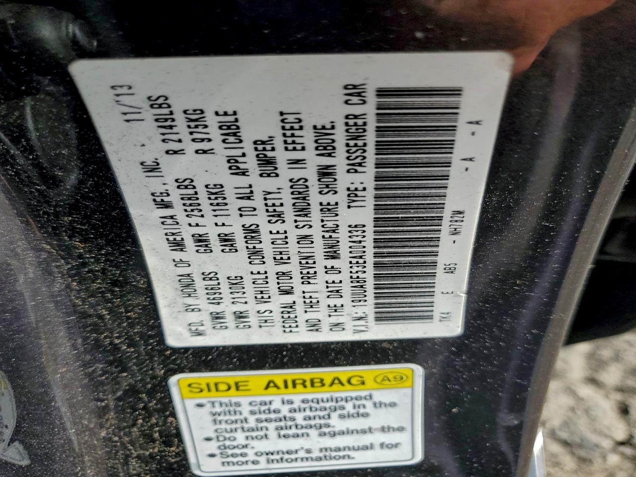 2014 ACURA TL TECH photo 12