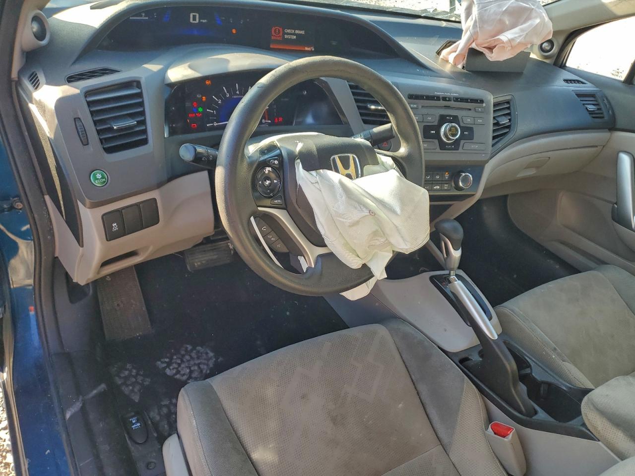 2012 HONDA CIVIC EX photo 8