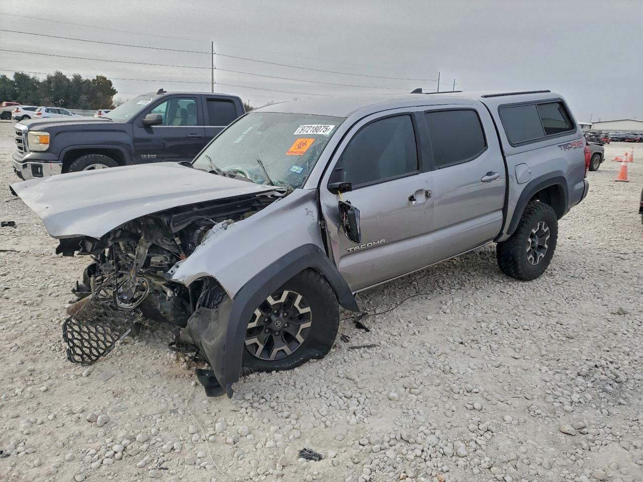 2019 TOYOTA TACOMA DOUBLE CAB — FRONT END damage — photo 1