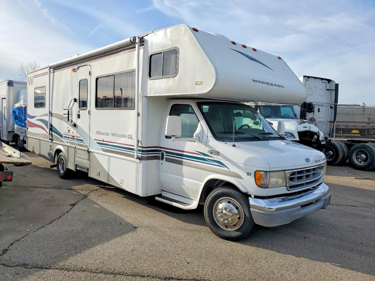 2000 FORD ECONOLINE E450 SUPER DUTY CUTAWAY VAN photo 7