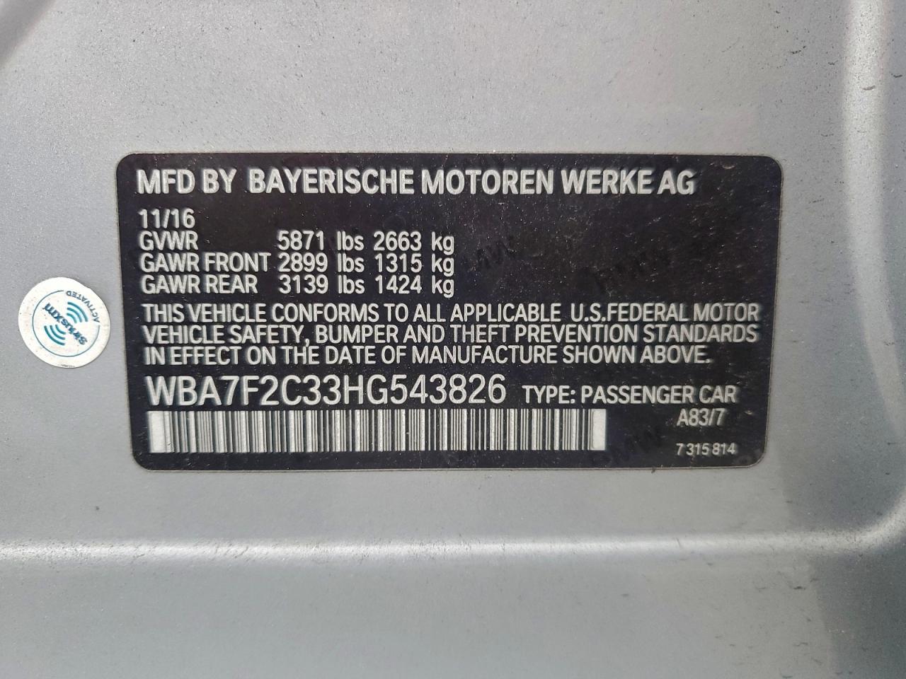 2017 BMW ALPINA B7 photo 12
