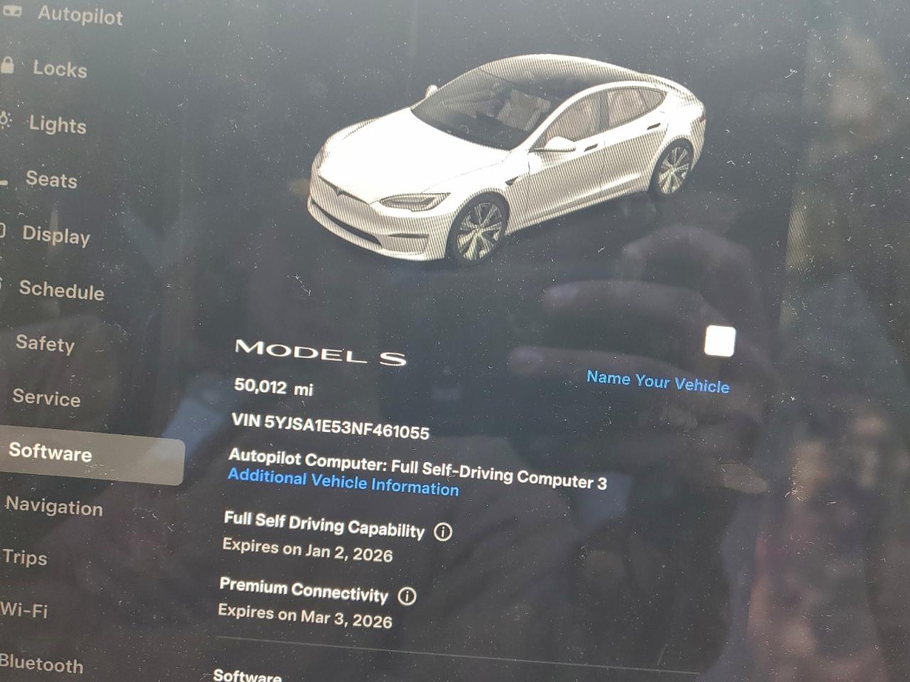 2022 TESLA MODEL S photo 9
