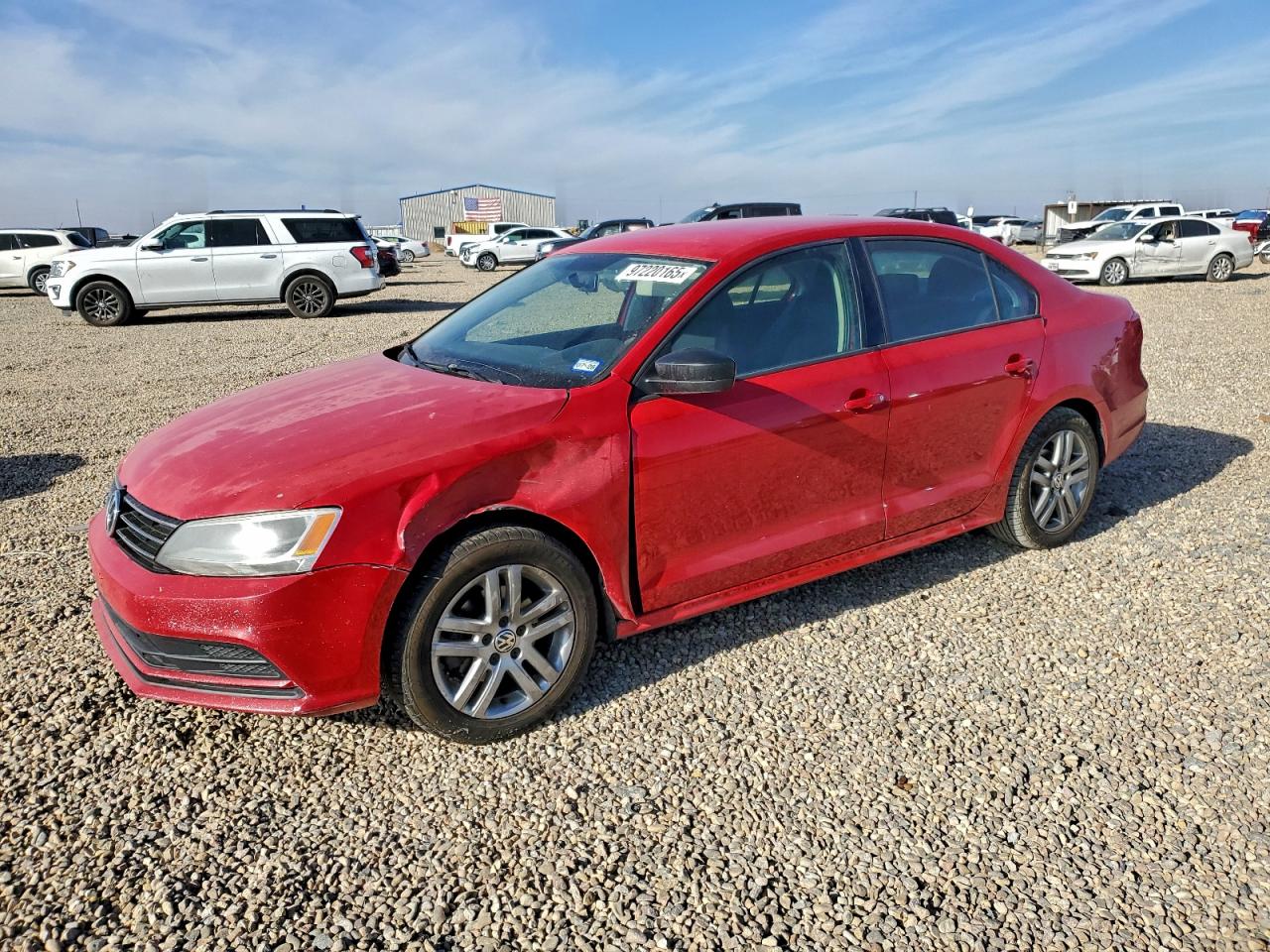 2015 VOLKSWAGEN JETTA BASE — FRONT END damage — photo 1