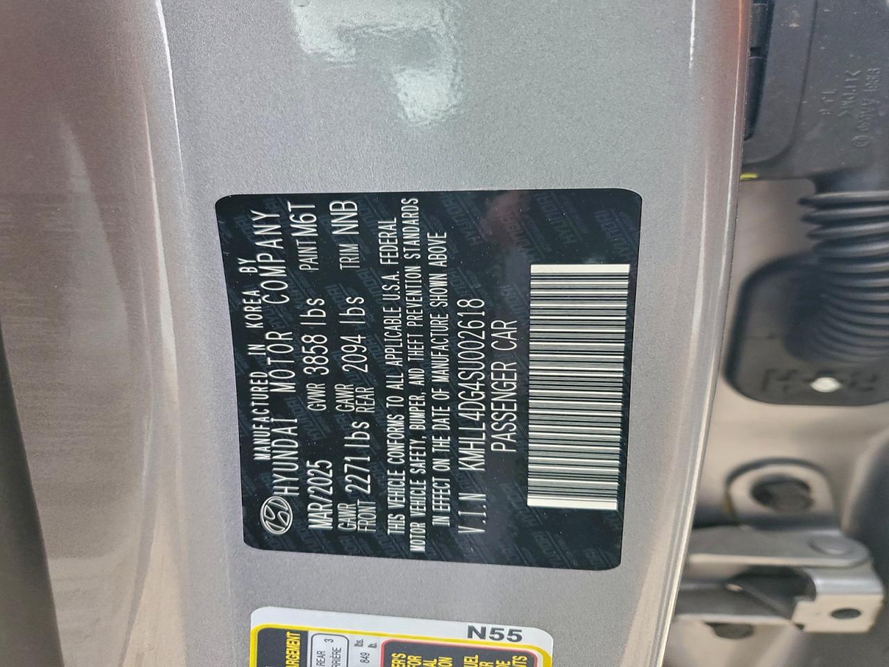 2025 HYUNDAI ELANTRA SE photo 12