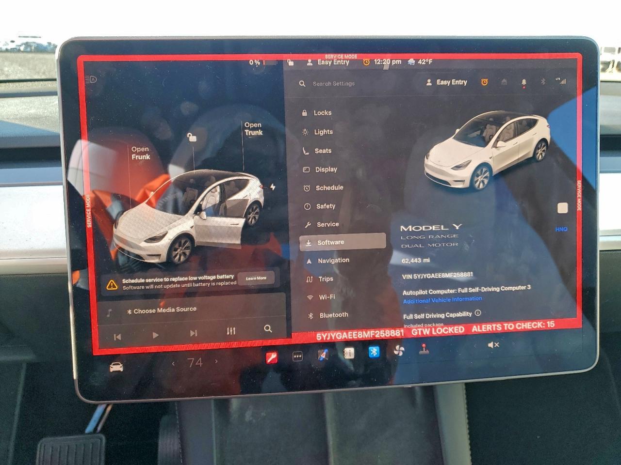 2021 TESLA MODEL Y photo 9