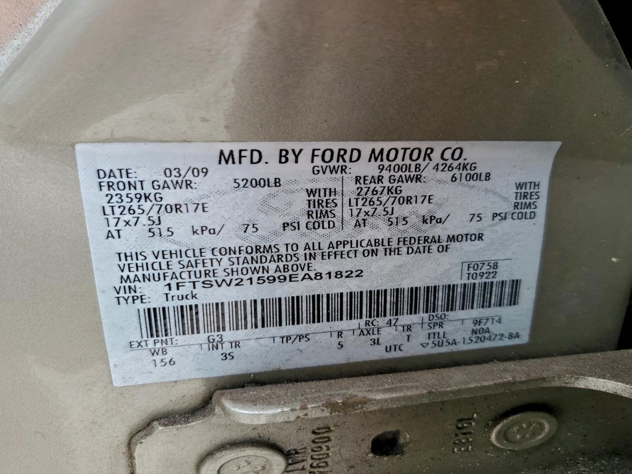 2004 FORD F550 SUPER photo 10