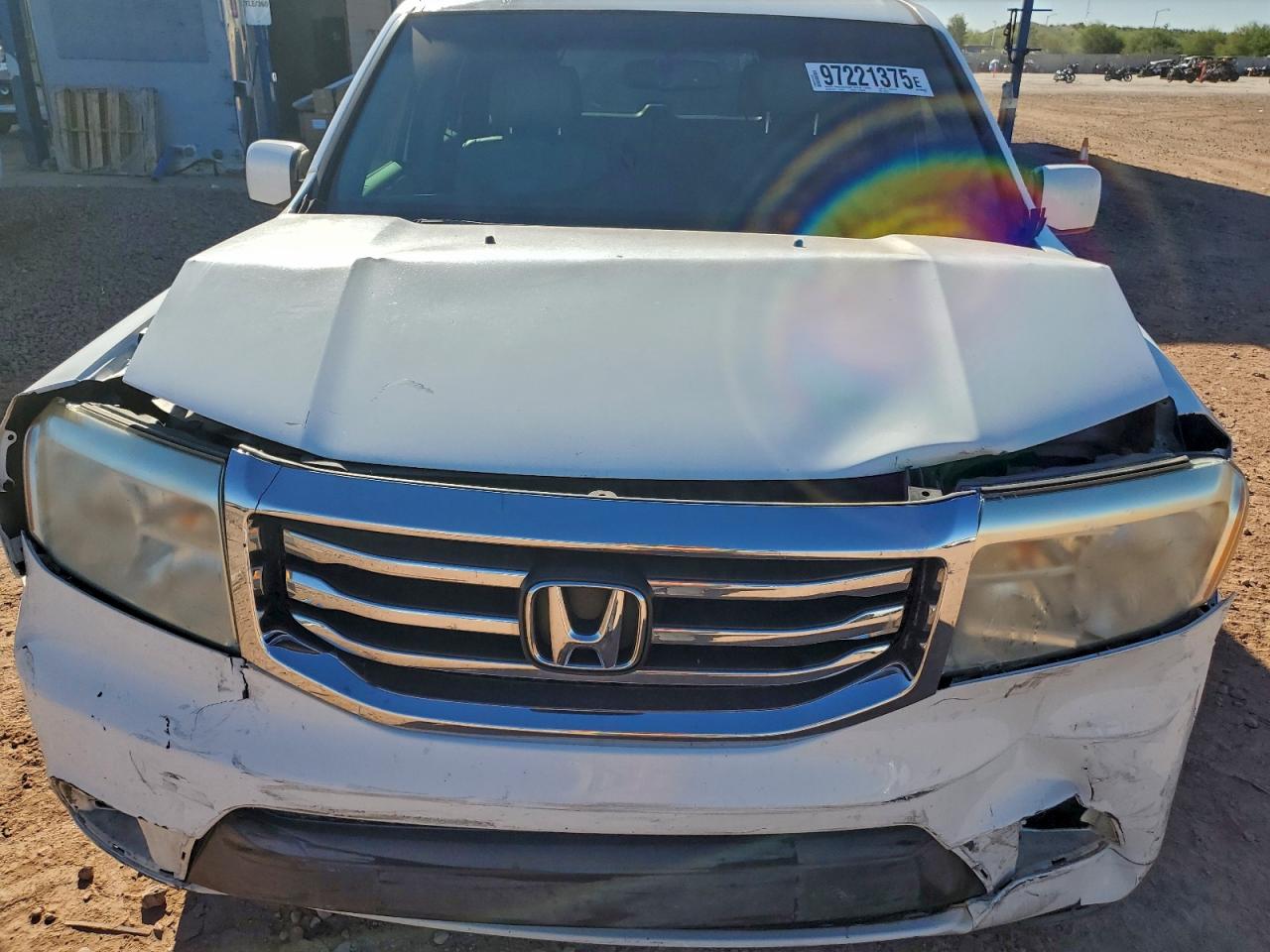 2012 HONDA PILOT EXL photo 11