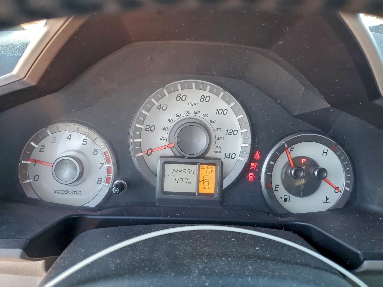 2012 HONDA PILOT EXL photo 9