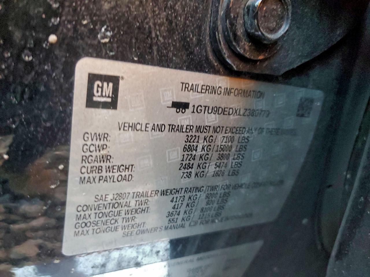 2020 GMC SIERRA K1500 SLT photo 25