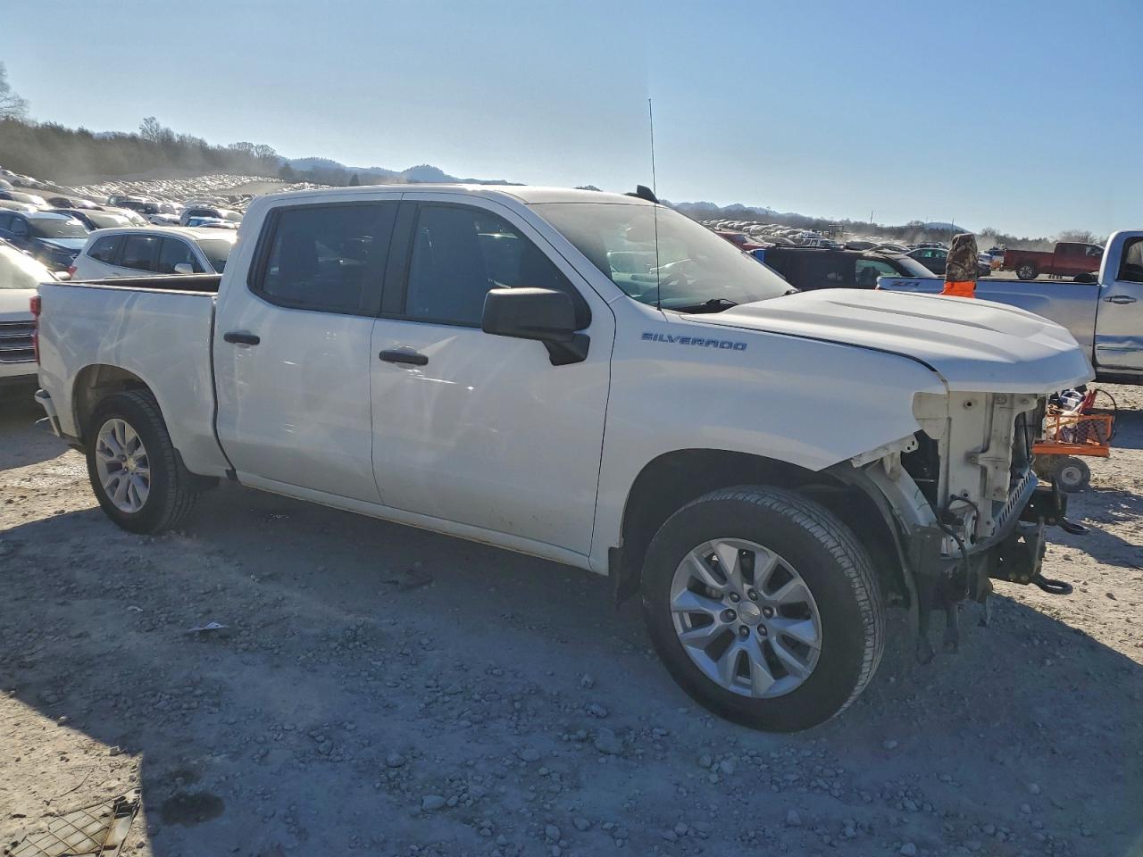 2021 CHEVROLET SILVERADO K1500 CUSTOM photo 4