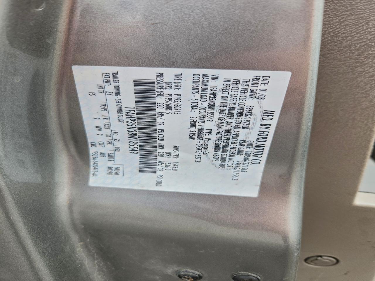 2008 FORD FOCUS SE photo 13